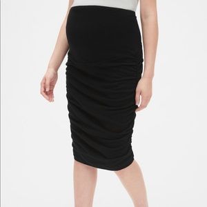 Gap Maternity Ruched Pencil Skirt - Size Small